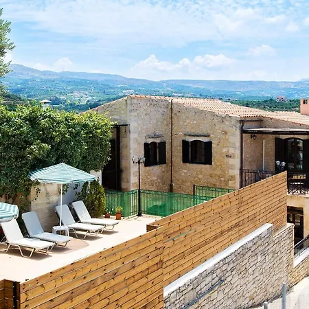 3 Bedrooms With Private Pool Furnished Terrace And Wifi At 2 Km Away From The Beach * Ρέθυμνο
